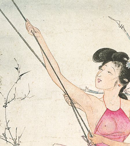 贵州省-胡也佛的仕女画和最知名的金瓶梅秘戏图